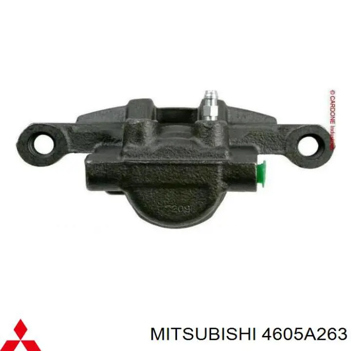 4605A263 Mitsubishi pinza de freno trasera izquierda