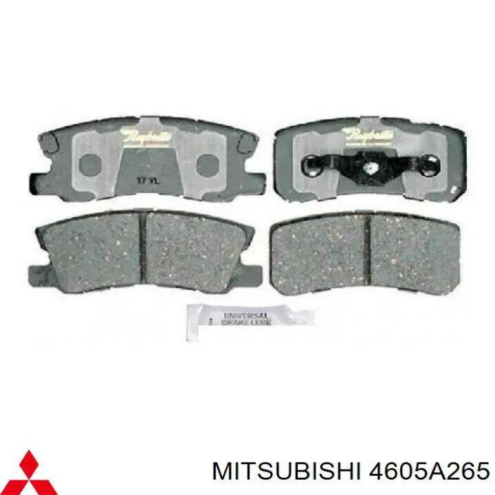 Comprar 4605A265 Mitsubishi Pastillas de freno traseras