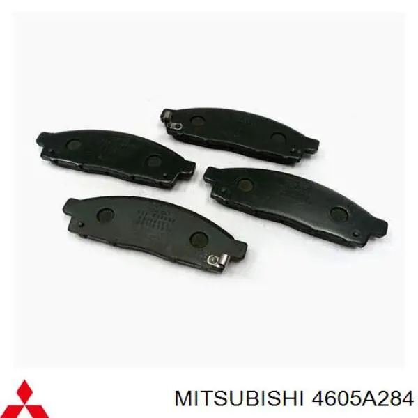 4605A284 Mitsubishi pastillas de freno delanteras