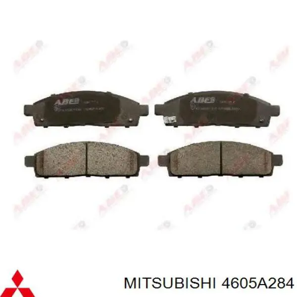 Pastillas freno delanteras Mitsubishi 4605A284 precio, desde 26,18 EUR