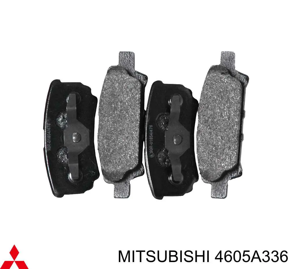 Comprar 4605A336 Mitsubishi Pastillas de freno traseras