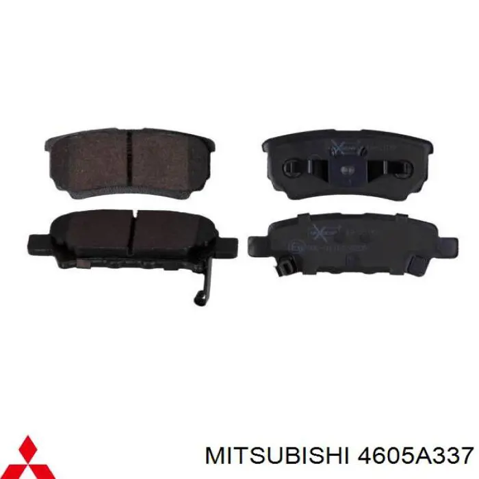 Pastillas traseras de freno Mitsubishi 4605A337 precio, desde 23,27 EUR