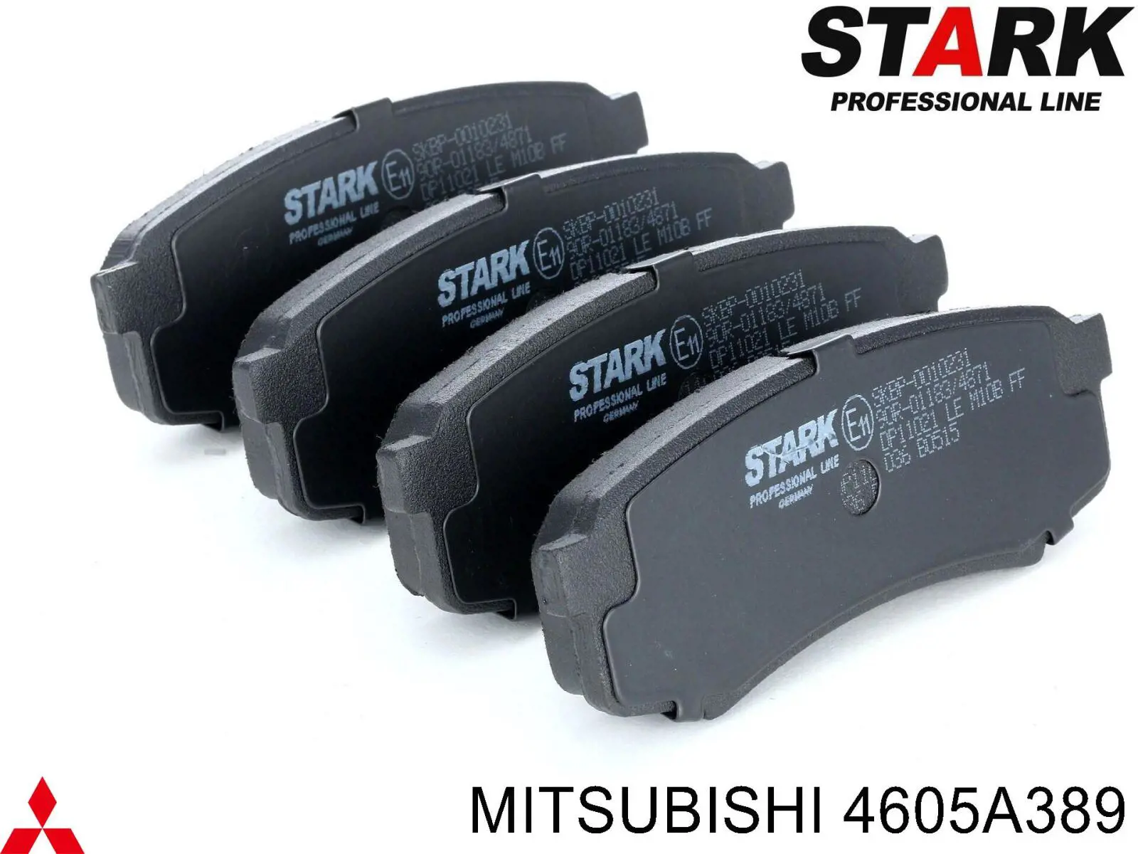 Pastillas traseras de freno Mitsubishi 4605A389 precio, desde 17,53 EUR