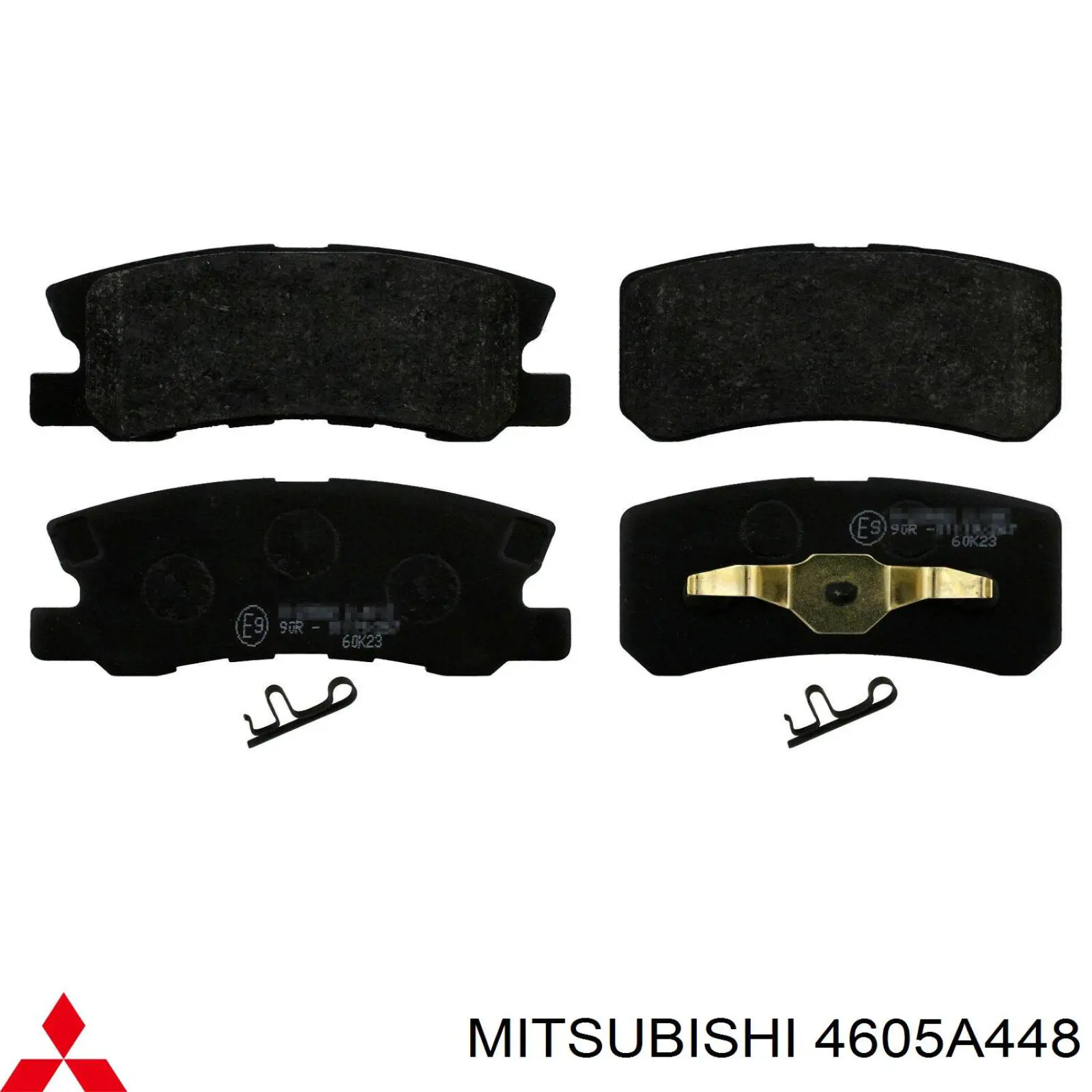Pastillas traseras de freno Mitsubishi 4605A448 precio, desde 19,79 EUR