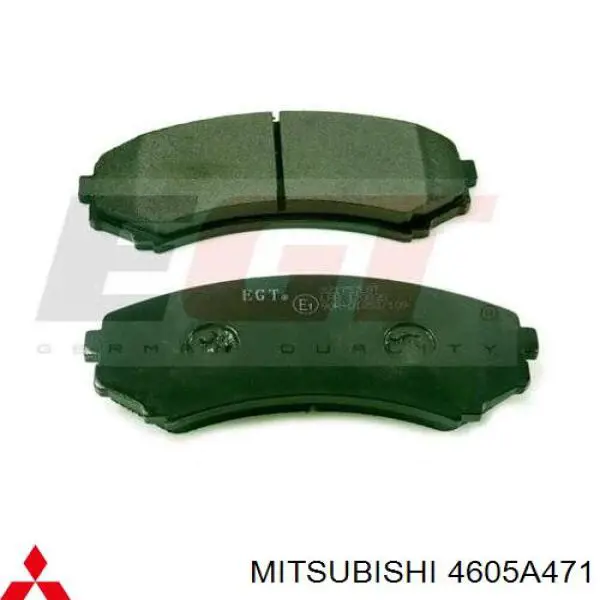 4605A471 Mitsubishi pastillas de freno delanteras