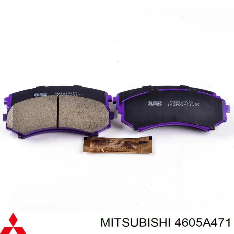 Pastillas de freno 4605A471 Mitsubishi