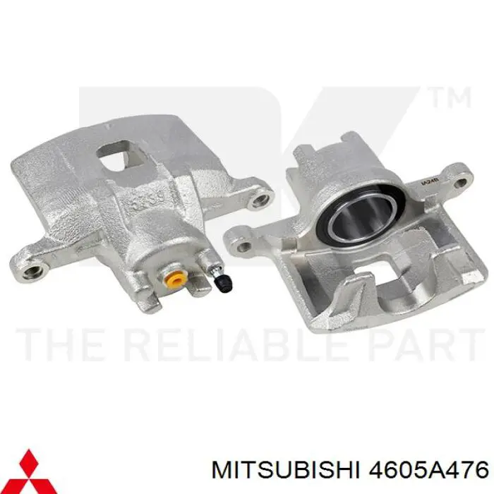 Comprar 4605A476 Mitsubishi Pinza de freno delantera derecha