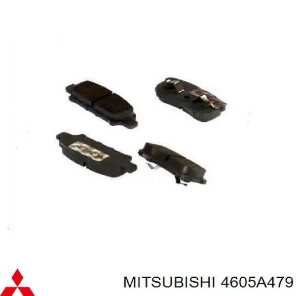Pastillas traseras de freno Mitsubishi 4605A479 precio, desde 18,41 EUR
