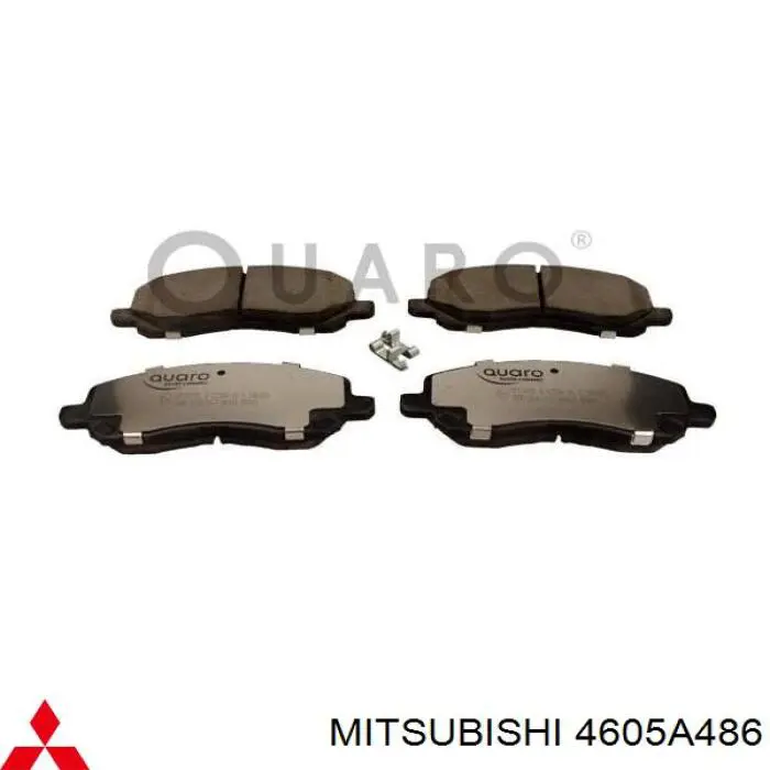 Comprar 4605A486 Mitsubishi Pastillas delanteras de freno
