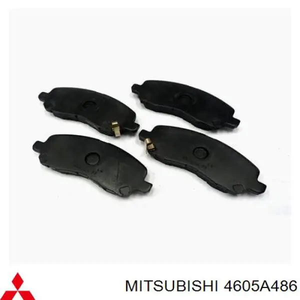 Pastillas de freno delanteras Mitsubishi 4605A486