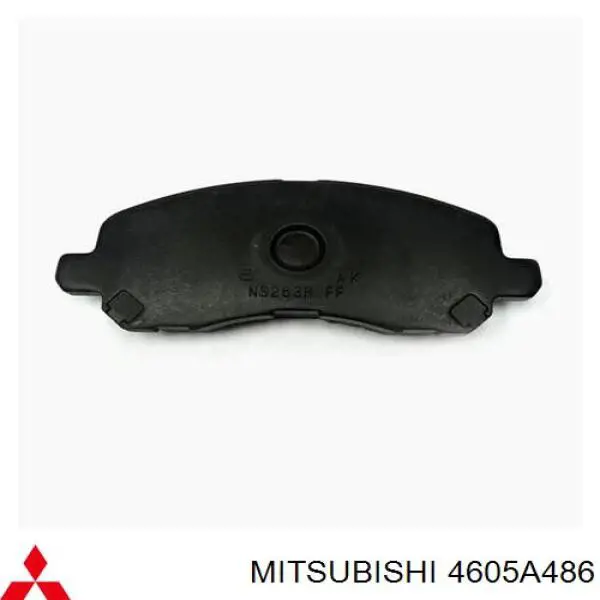 4605A486 Mitsubishi Pastillas delanteras