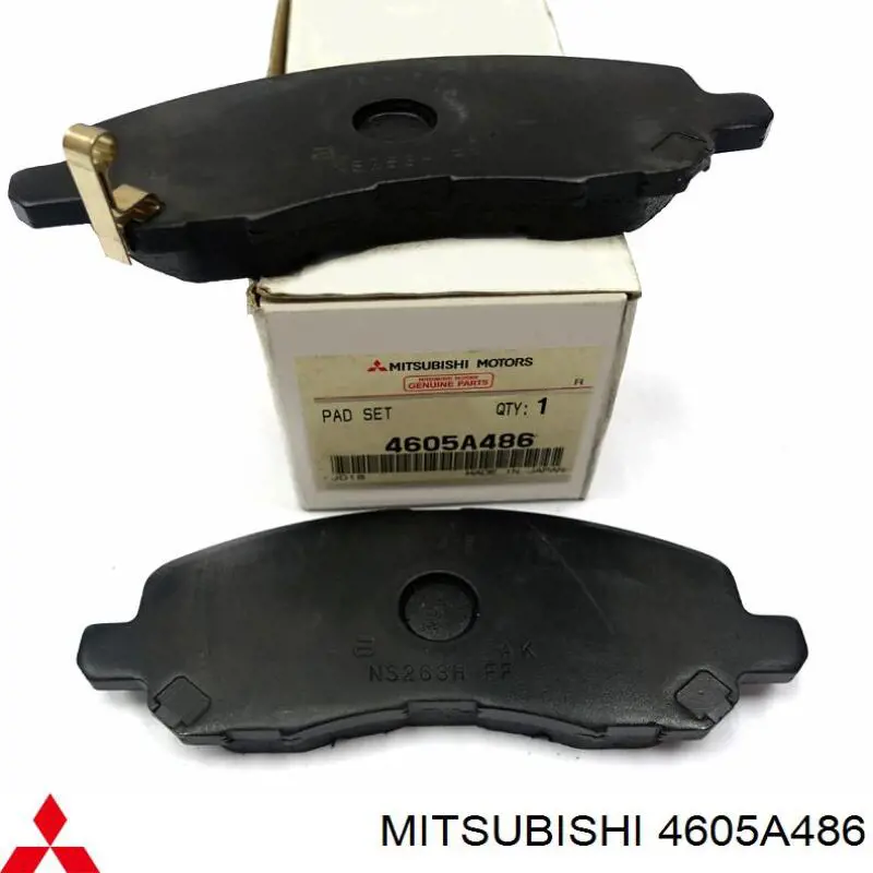 Pastillas freno delanteras Mitsubishi 4605A486 precio, desde 23,19 EUR