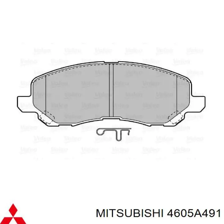 Pastillas freno delanteras Mitsubishi 4605A491 precio, desde 23,19 EUR