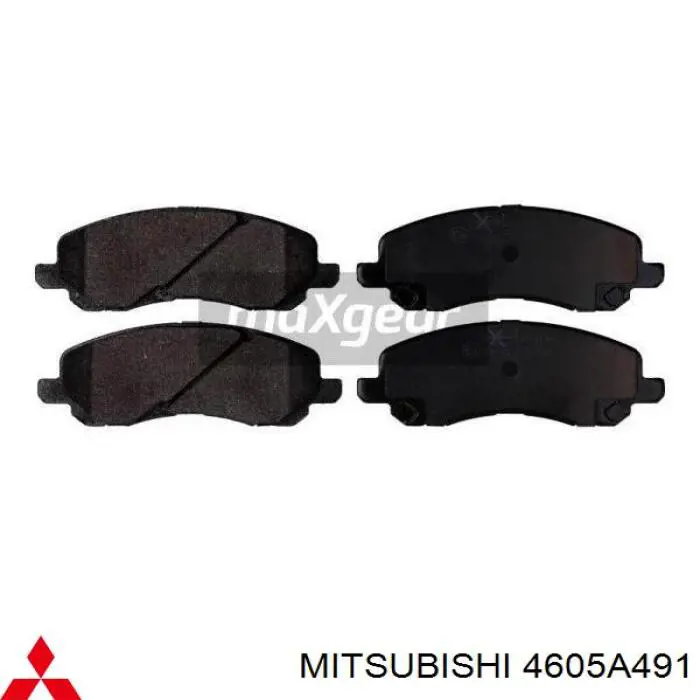Comprar 4605A491 Mitsubishi Pastillas delanteras de freno