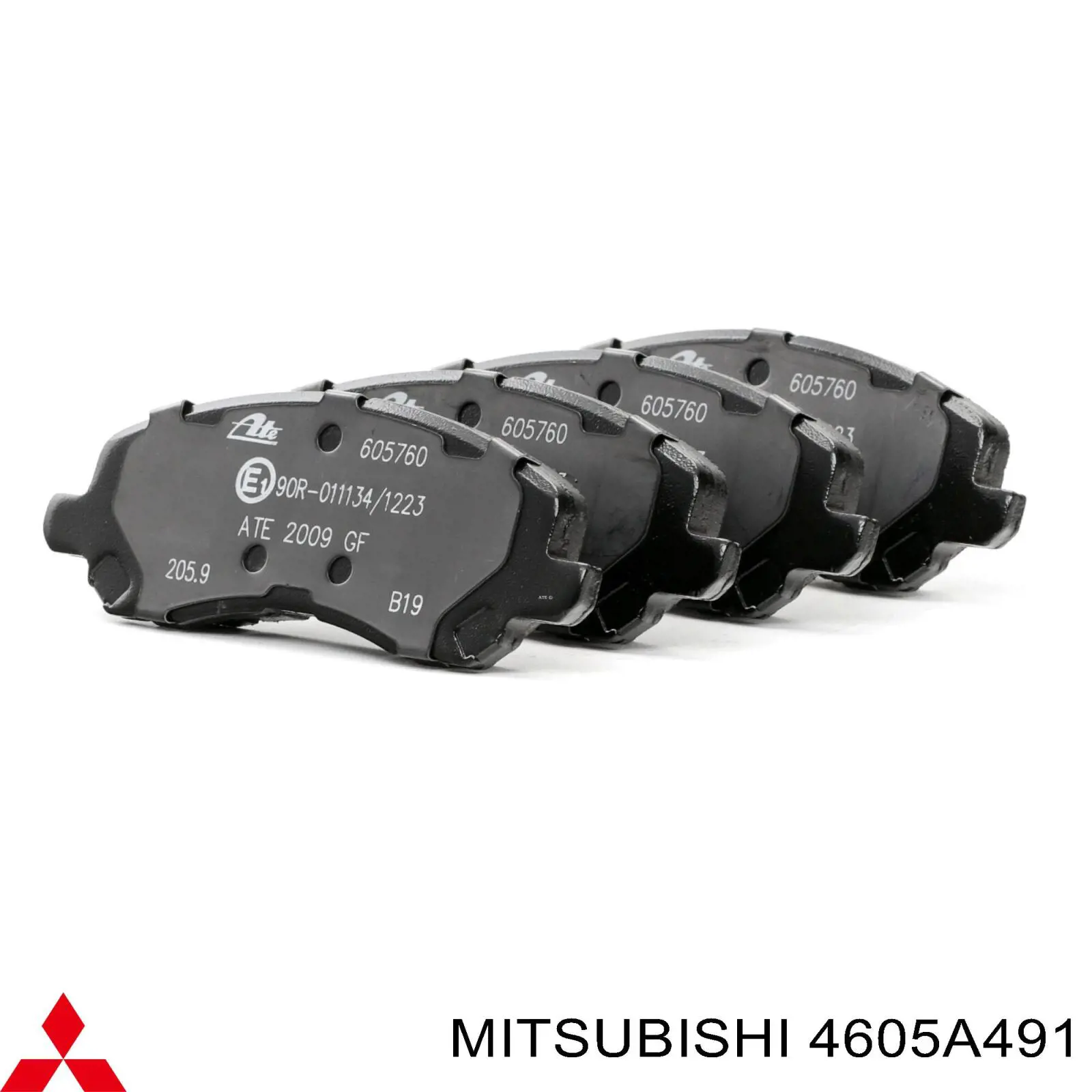 Pastillas freno delanteras Mitsubishi 4605A491 precio, desde 23,19 EUR