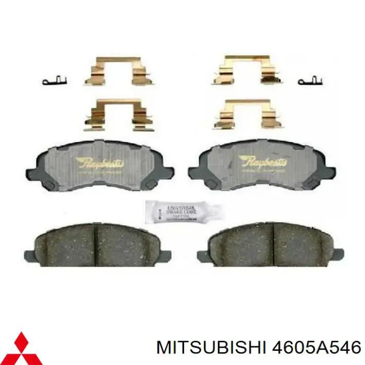 4605A546 Mitsubishi pastillas de freno delanteras