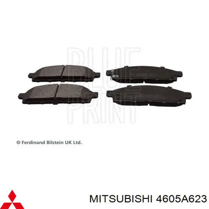 Pastillas freno delanteras Mitsubishi 4605A623 precio, desde 28,06 EUR