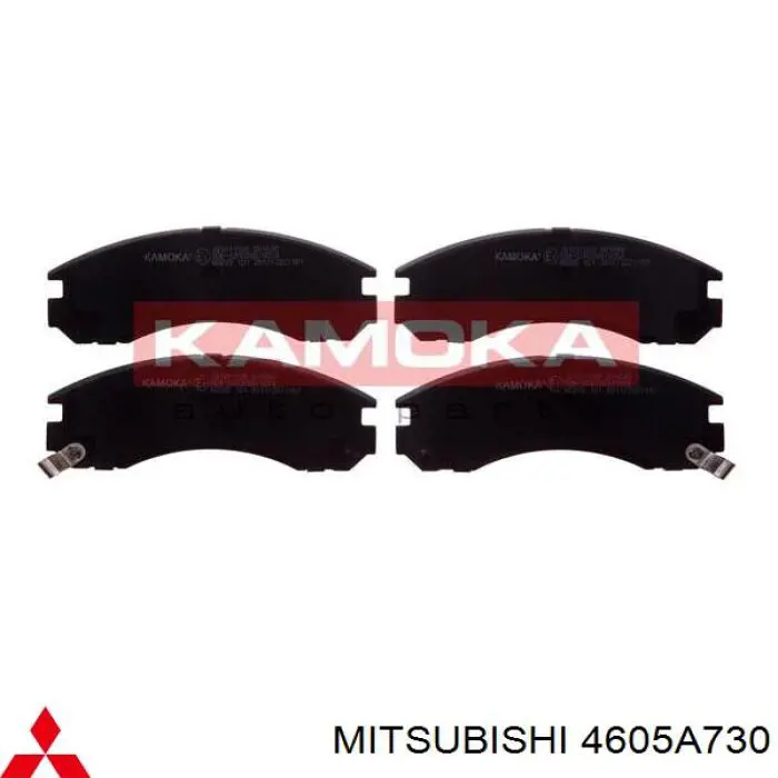 4605A730 Mitsubishi pastillas de freno delanteras
