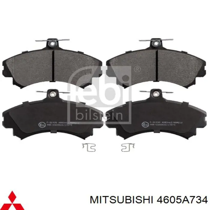 Pastillas freno delanteras Mitsubishi 4605A734 precio, desde 26,81 EUR