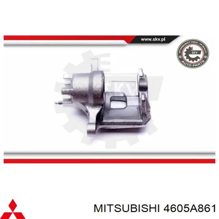 Pinza de freno delantera izquierda Mitsubishi 4605A861 precio, desde 50,23 EUR