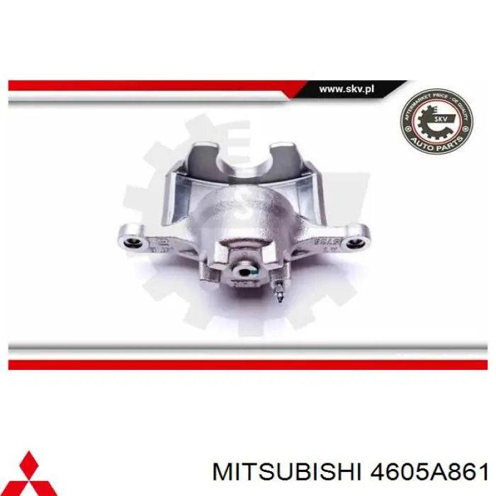 Comprar 4605A861 Mitsubishi Pinza de freno delantera izquierda