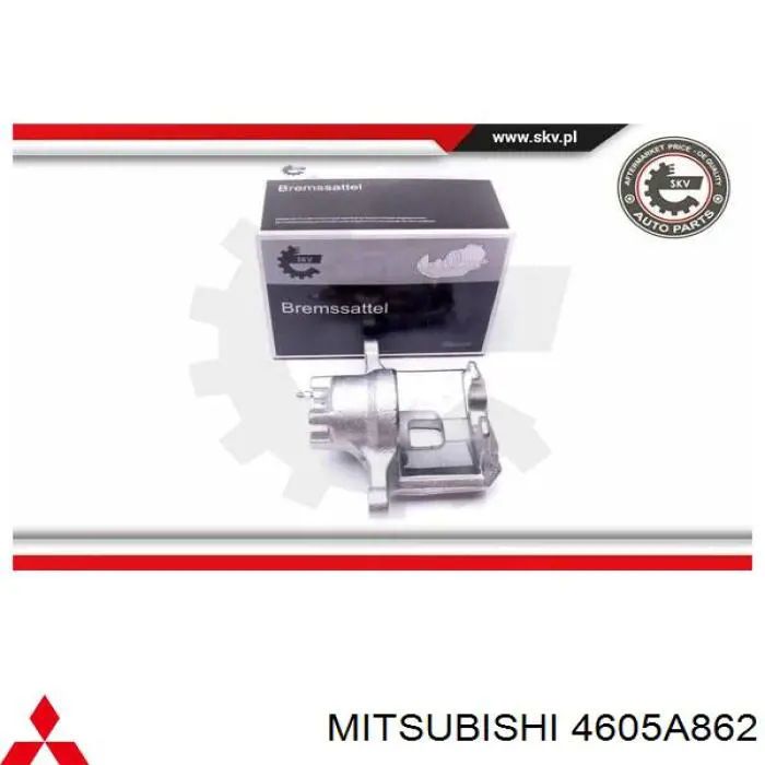 Pinza de freno delantera derecha Mitsubishi 4605A862 precio, desde 50,91 EUR