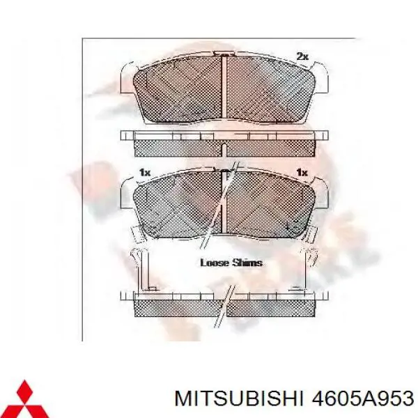 4605A953 Mitsubishi