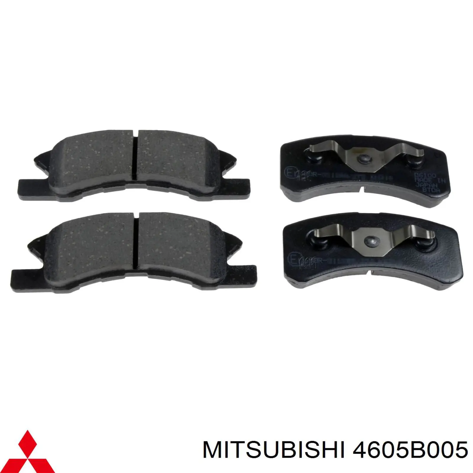 Comprar 4605B005 Mitsubishi Pastillas delanteras de freno