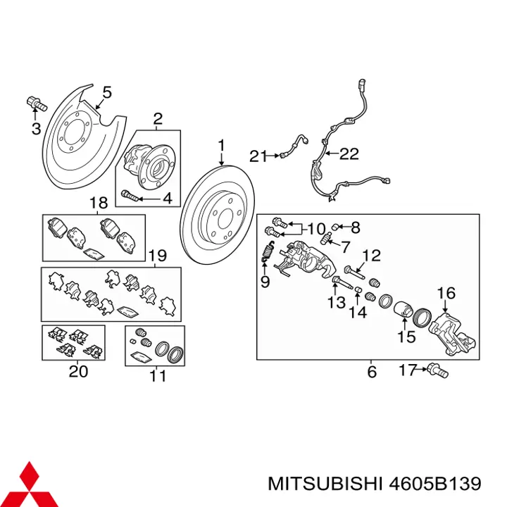 4605B139 Mitsubishi