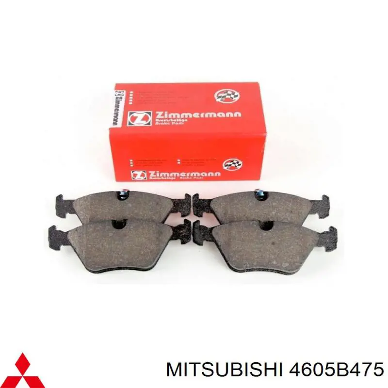 Comprar 4605B475 Mitsubishi Pastillas delanteras de freno