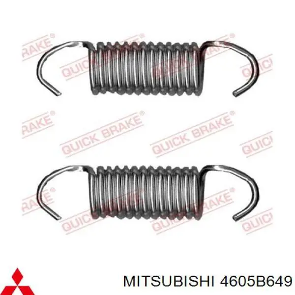 Pinza de freno trasera izquierda Mitsubishi 4605B649 precio, desde 59,74 EUR