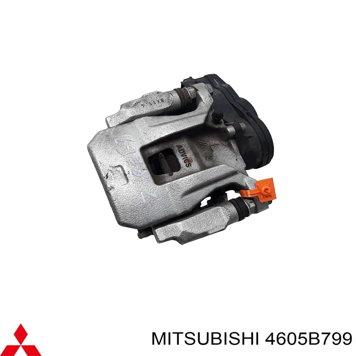 4605B799 Mitsubishi pinza de freno trasero derecho