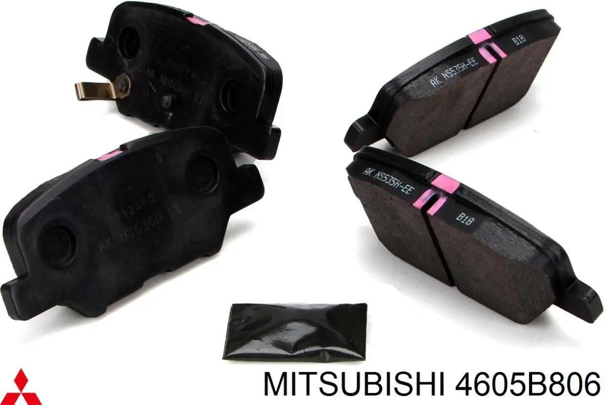 Pastillas traseras de freno Mitsubishi 4605B806 precio, desde 20,63 EUR