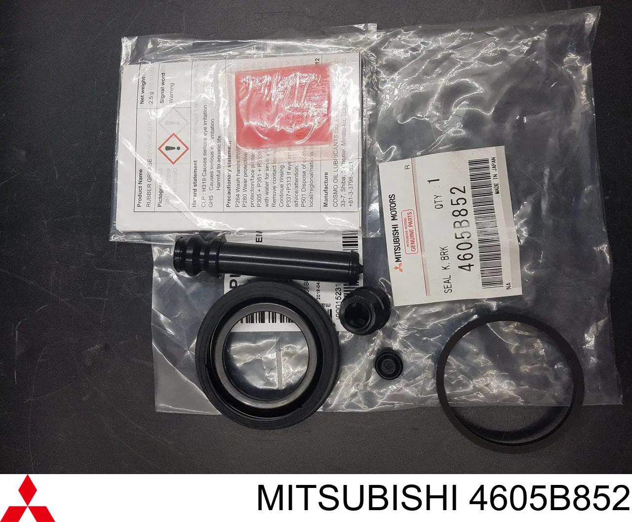 Comprar 4605B852 Mitsubishi Juego de reparación, pinza de freno trasero