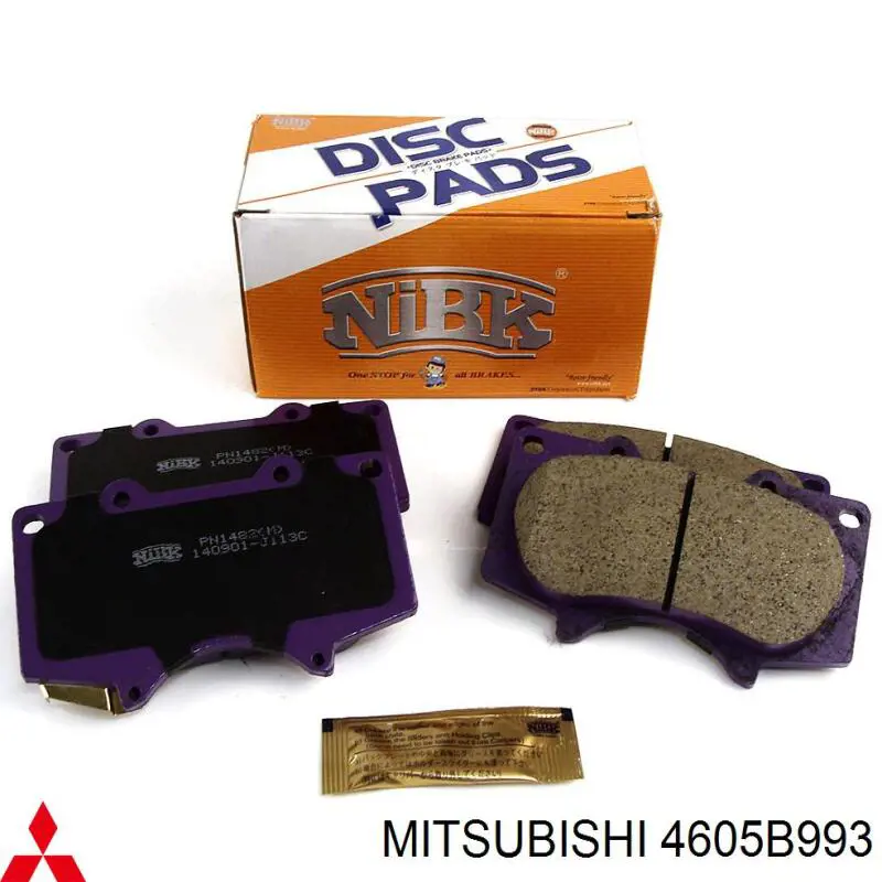 Pastillas freno delanteras Mitsubishi 4605B993 precio, desde 26,71 EUR