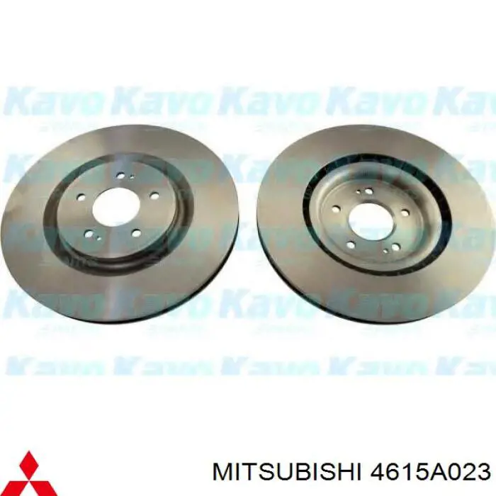 Disco de freno 4615A023 Mitsubishi