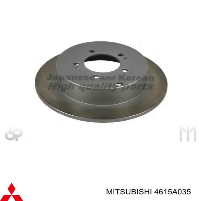 Frenos traseros Mitsubishi 4615A035