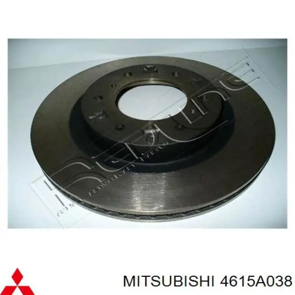 Disco de freno 4615A038 Mitsubishi