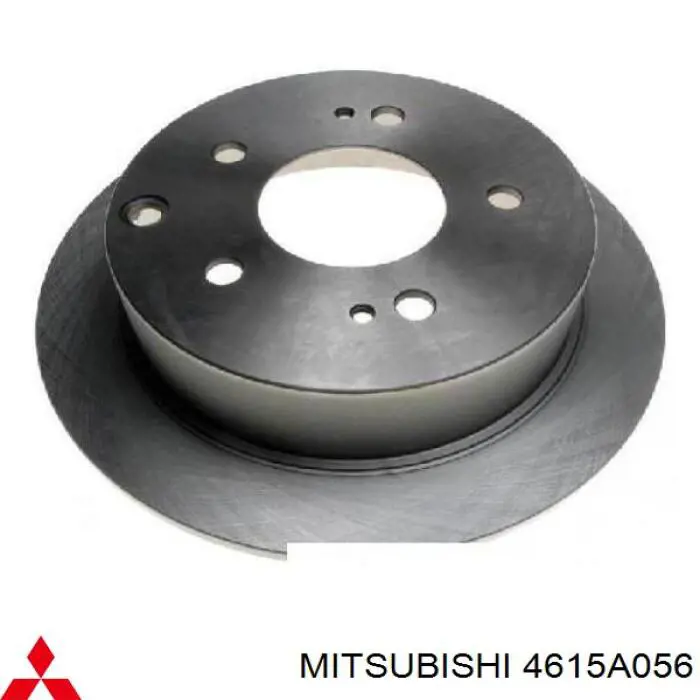 Disco de freno, eje trasero para Mitsubishi Galant (DJ, DM)