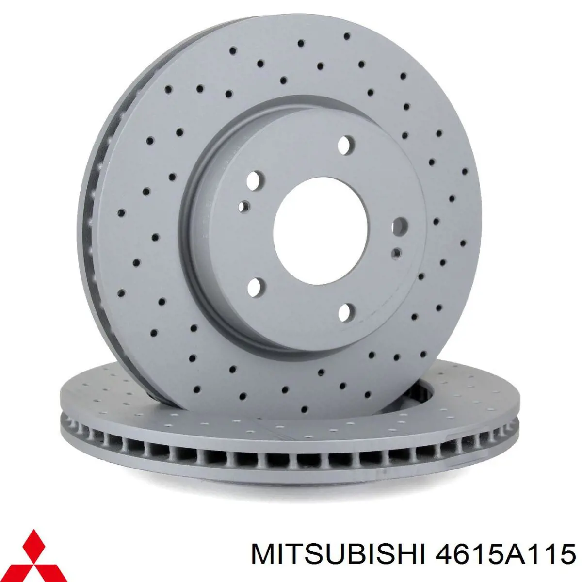 Disco de freno delantero Mitsubishi 4615A115