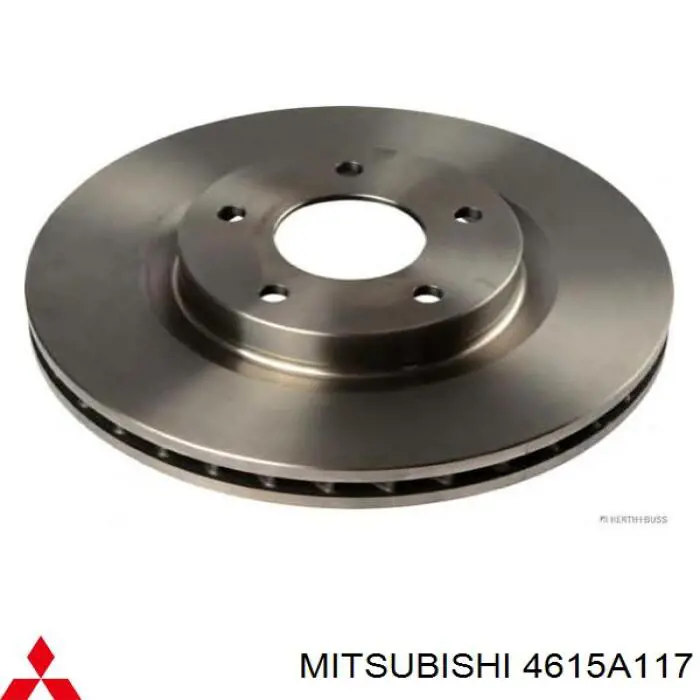 Comprar 4615A117 Mitsubishi Freno de disco delantero