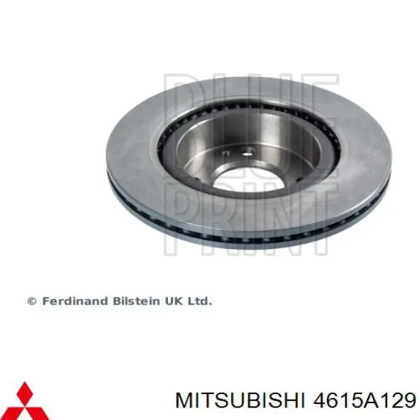 Disco de freno delantero Mitsubishi 4615A129