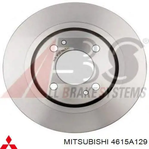 4615A129 Mitsubishi freno de disco delantero