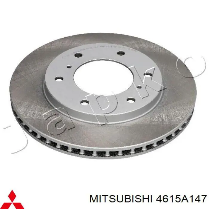 Disco de freno delantero Mitsubishi 4615A147