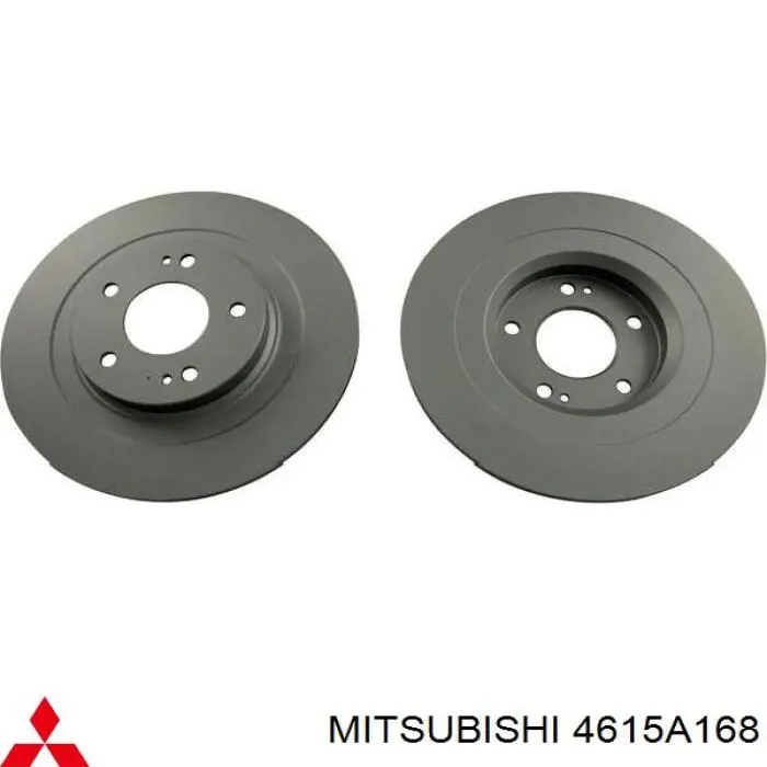 Disco de freno trasero Mitsubishi 4615A168 precio, desde 41,64 EUR