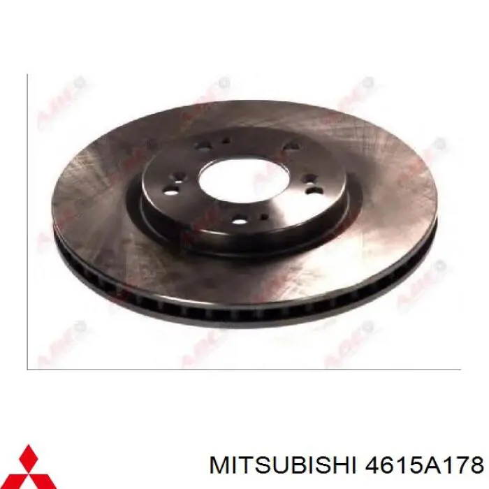 4615A178 Mitsubishi freno de disco delantero