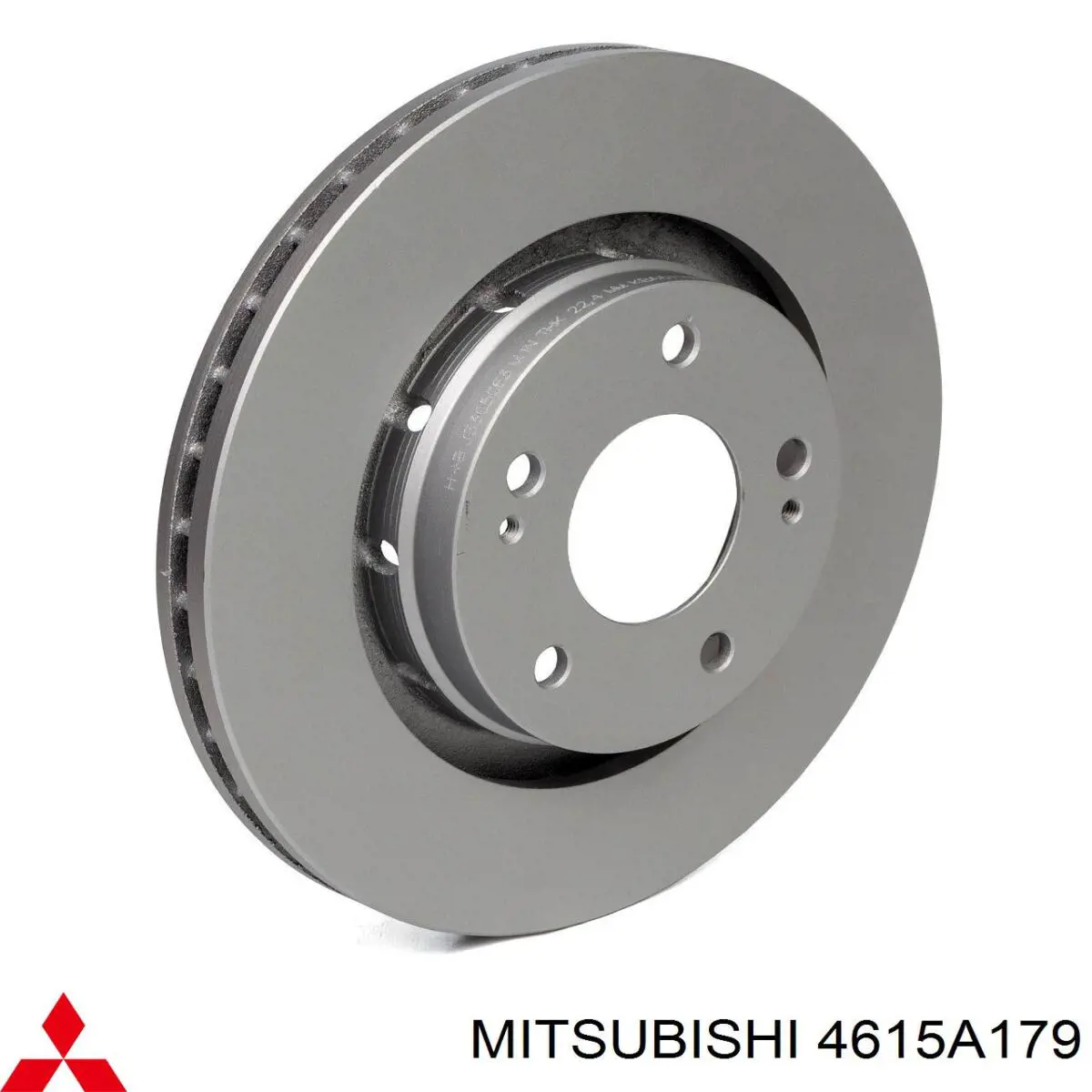 Disco de freno 4615A179 Mitsubishi