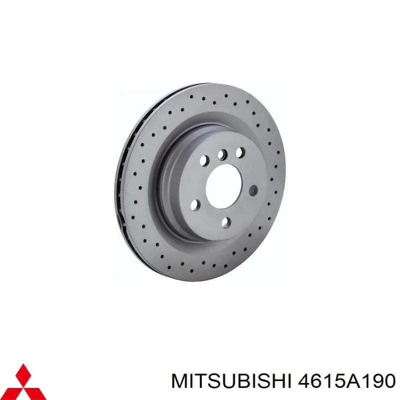 Disco de freno 4615A190 Mitsubishi