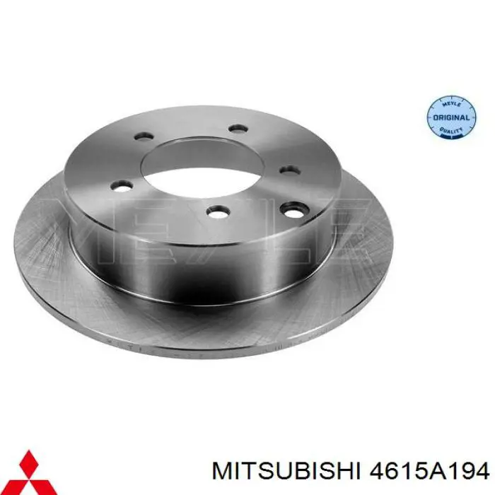 Comprar 4615A194 Mitsubishi Disco de freno trasero