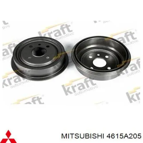 Comprar 4615A205 Mitsubishi Tambor de freno trasero
